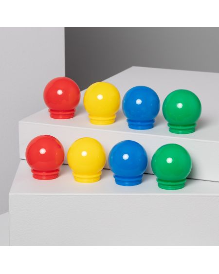 Remplacement Boules pour Guirlande Multicolore 8 Unités