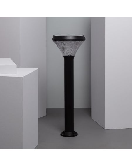 Balise LED Solaire Extérieure 1.5W en Saillie sur Pied 60cm Pilote