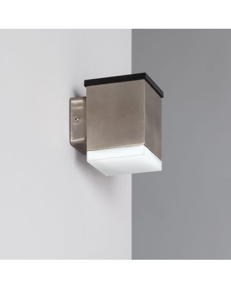 Applique Murale LED Extérieure Aluminium Solaire Jafaro