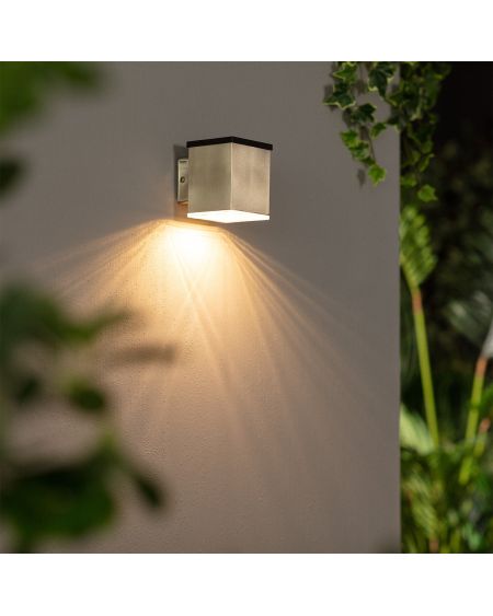 Applique Murale LED Extérieure Aluminium Solaire Jafaro