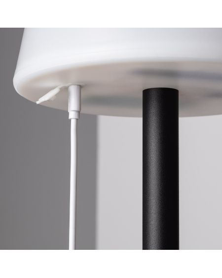 Lampe à Poser LED Portative Aluminium Extérieure 2.6W Epinay avec Batterie Rechargeable