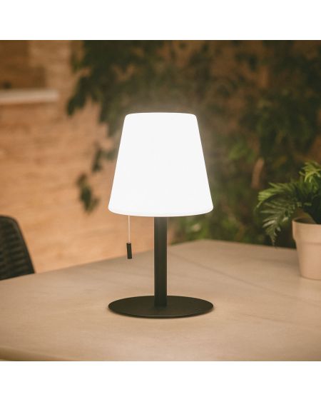 Lampe à Poser LED Portative Aluminium Extérieure 2.6W Epinay avec Batterie Rechargeable