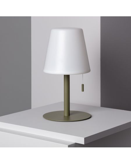 Lampe à Poser LED Portative Aluminium Extérieure 2.6W Epinay avec Batterie Rechargeable
