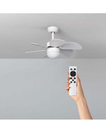 Ventilateur de Plafond Silencieux Orion Blanc 81cm Moteur DC