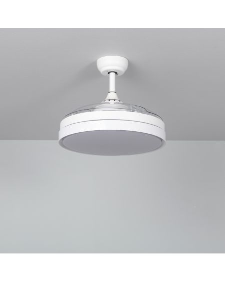 Ventilateur de Plafond Silencieux Dalori Blanc 106cm Moteur DC