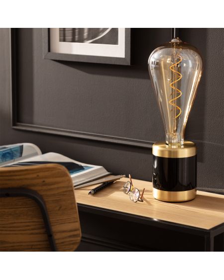 Ampoule LED Filament E27 4W 400 lm ST115 Ambre