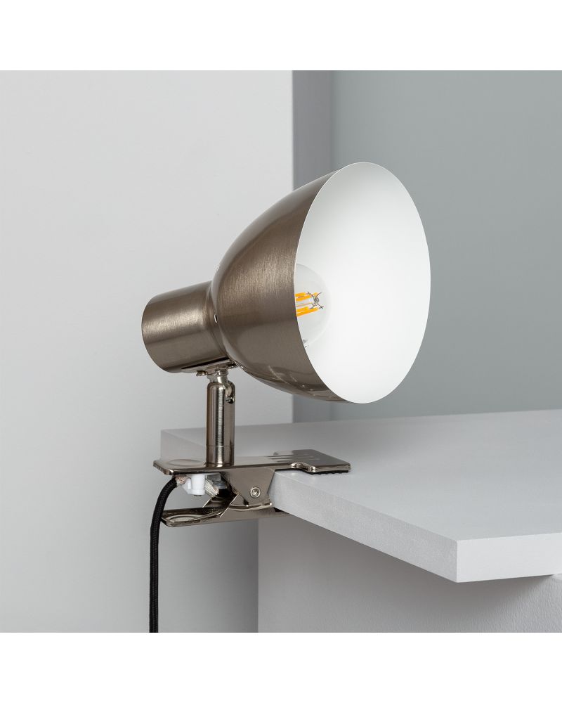 Lampe de Bureau Flex Métal Yarbo avec Pince
