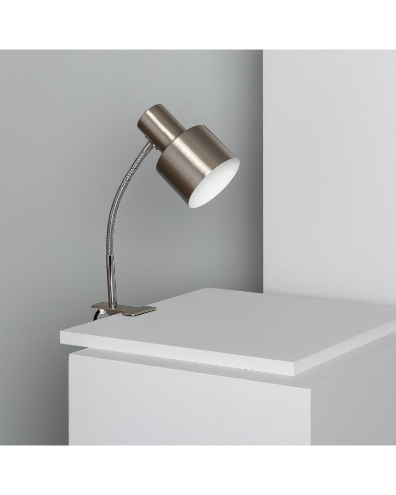 Lampe de Bureau Flex Métal Agoura avec Pince
