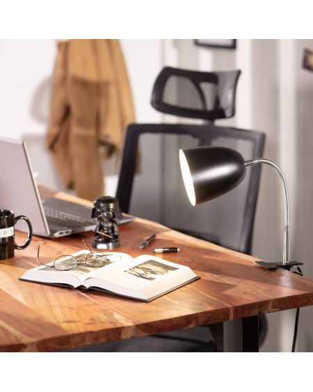 Lampe de Bureau Flex Métal Ripley Eret avec Pince