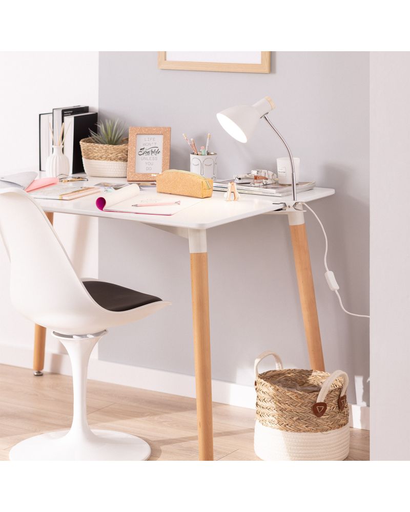 Lampe de Bureau Flex Métal Benzal avec Pince Lampe de Bureau Flex Métal Benzal avec Pince