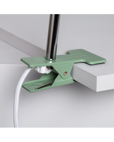 Lampe de Bureau Flex Métal Delavan avec Pince