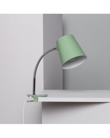 Lampe de Bureau Flex Métal Delavan avec Pince