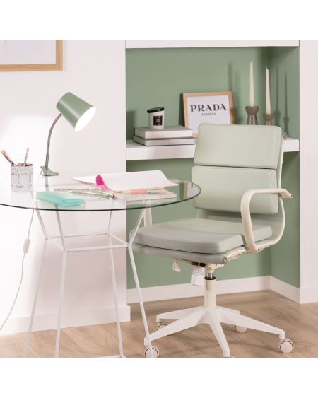 Lampe de Bureau Flex Métal Delavan avec Pince