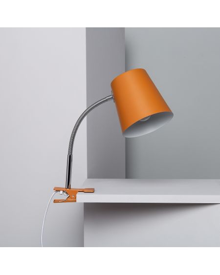 Lampe de Bureau Flex Métal Delavan avec Pince