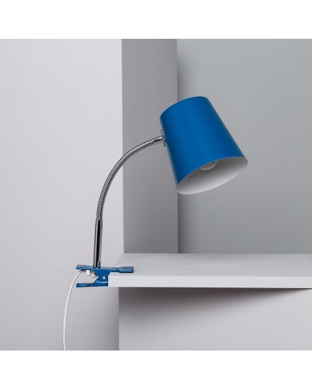 Lampe de Bureau Flex Métal Delavan avec Pince