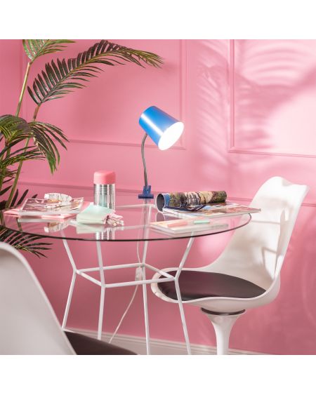 Lampe de Bureau Flex Métal Delavan avec Pince