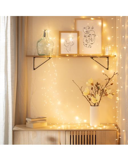 Guirlande LED Fil de Fer Jelendi 2m