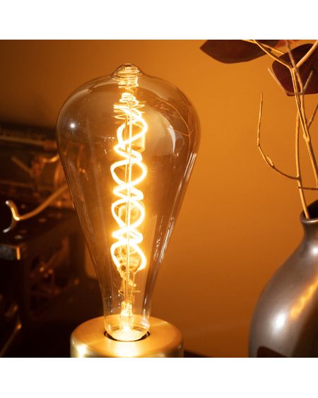 Ampoule LED Filament E27 4W 400 lm ST115 Smoky