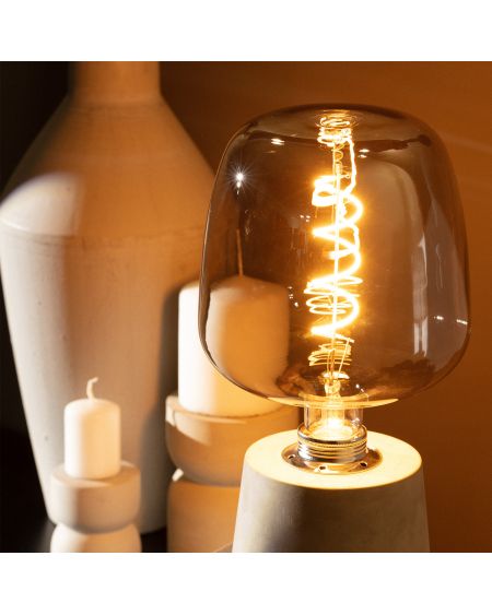 Ampoule LED Filament E27 4W 400 lm G235 Smoky