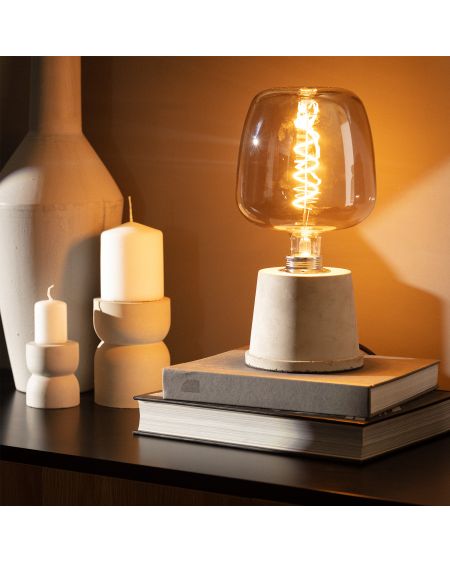 Ampoule LED Filament E27 4W 400 lm G235 Smoky