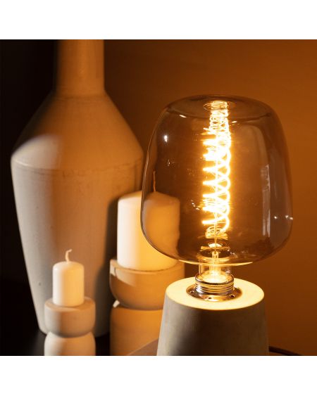 Ampoule LED Filament E27 8W 800 lm G235 Smoky