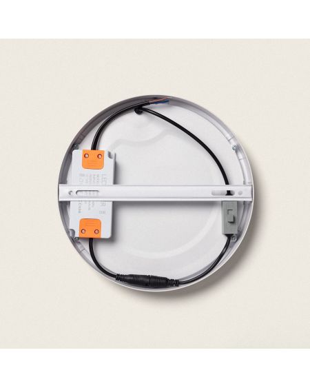 Plafonnier LED Rond 18W Extra-Plat CCT Sélectionnable Ø205 mm