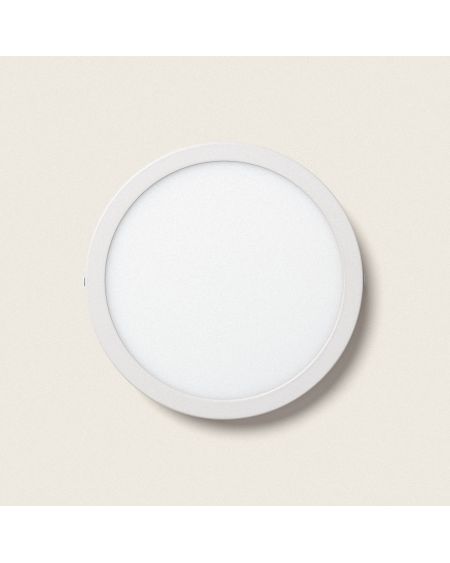 Plafonnier LED Rond 18W Extra-Plat CCT Sélectionnable Ø205 mm