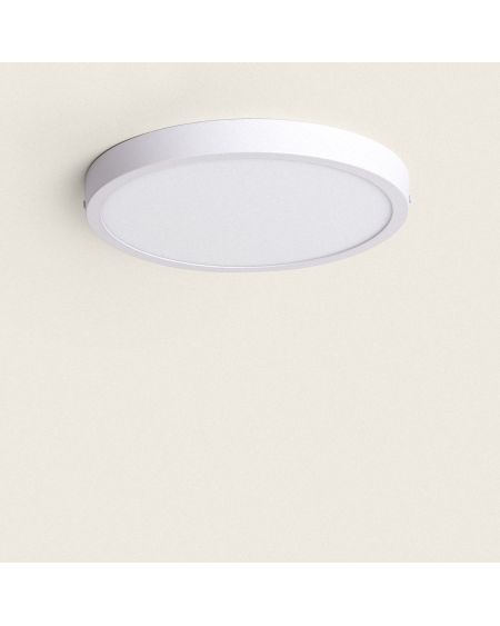 Plafonnier LED Rond 24W Extra-Plat CCT Sélectionnable Ø280 mm