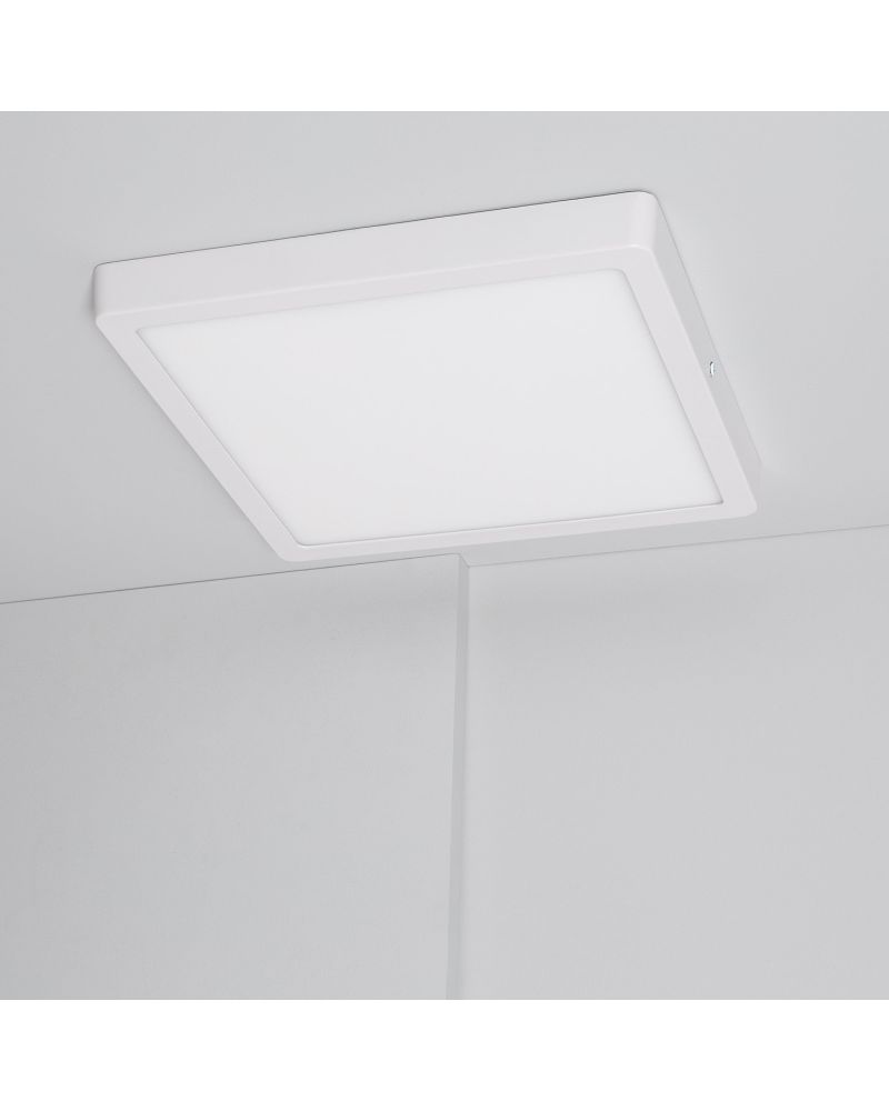 Plafonnier LED Carré 24W Extra-Plat CCT Sélectionnable 280x280 mm Plafonnier LED Carré 24W Extra-Plat CCT Sélectionnable 280x280 mm