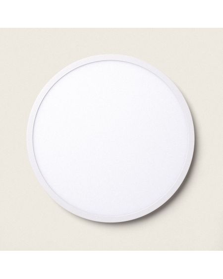 Plafonnier LED Rond 30W Extra-Plat CCT Sélectionnable Ø400 mm