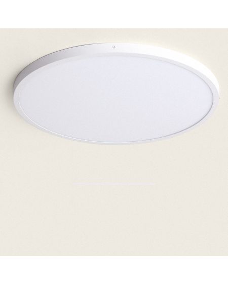 Plafonnier LED Rond 48W Extra-Plat CCT Sélectionnable Ø600 mm