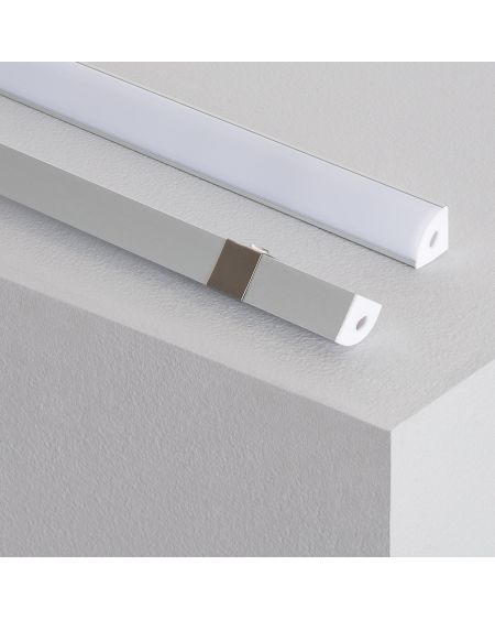 Profilé avec Ruban LED New Aretha 600mm 6W pour Angle