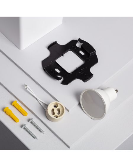 Plafonnier LED RGBW Blanc Jaspe WiFi Dimmable 5W
