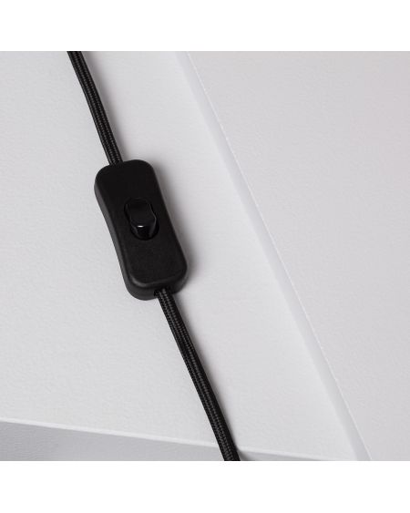 Lampe à Poser Bois et Tissu Diyara