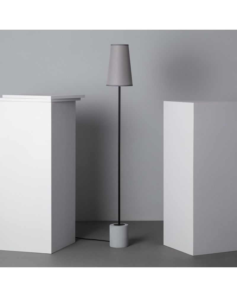 Lampadaire Ciment et Fer Betonas