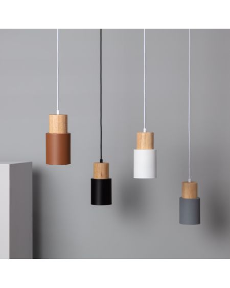 Suspension Bois et Métal Kidonge
