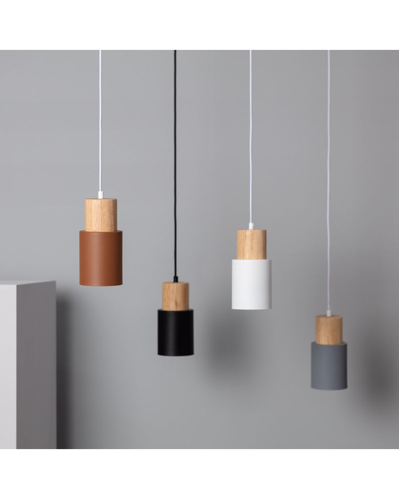 Suspension Bois et Métal Kidonge