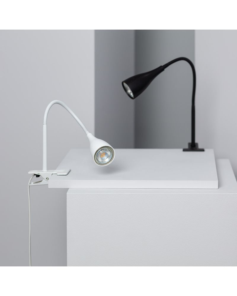 Lampe de Bureau Flex Métal Dandy avec Pince