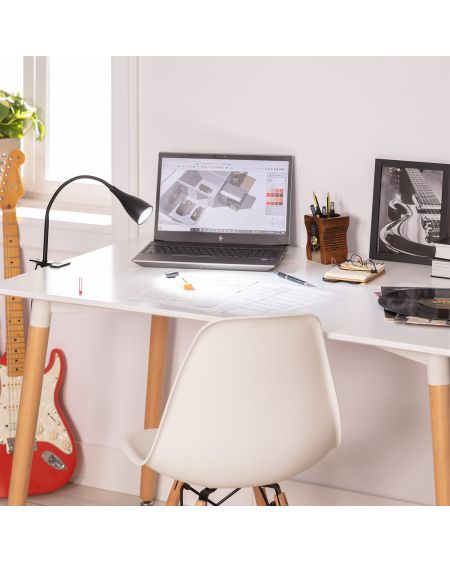 Lampe de Bureau Flex Métal Dandy avec Pince