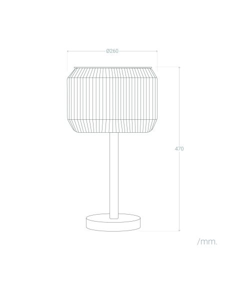 Lampe à Poser LED Extérieure Solaire Nygala