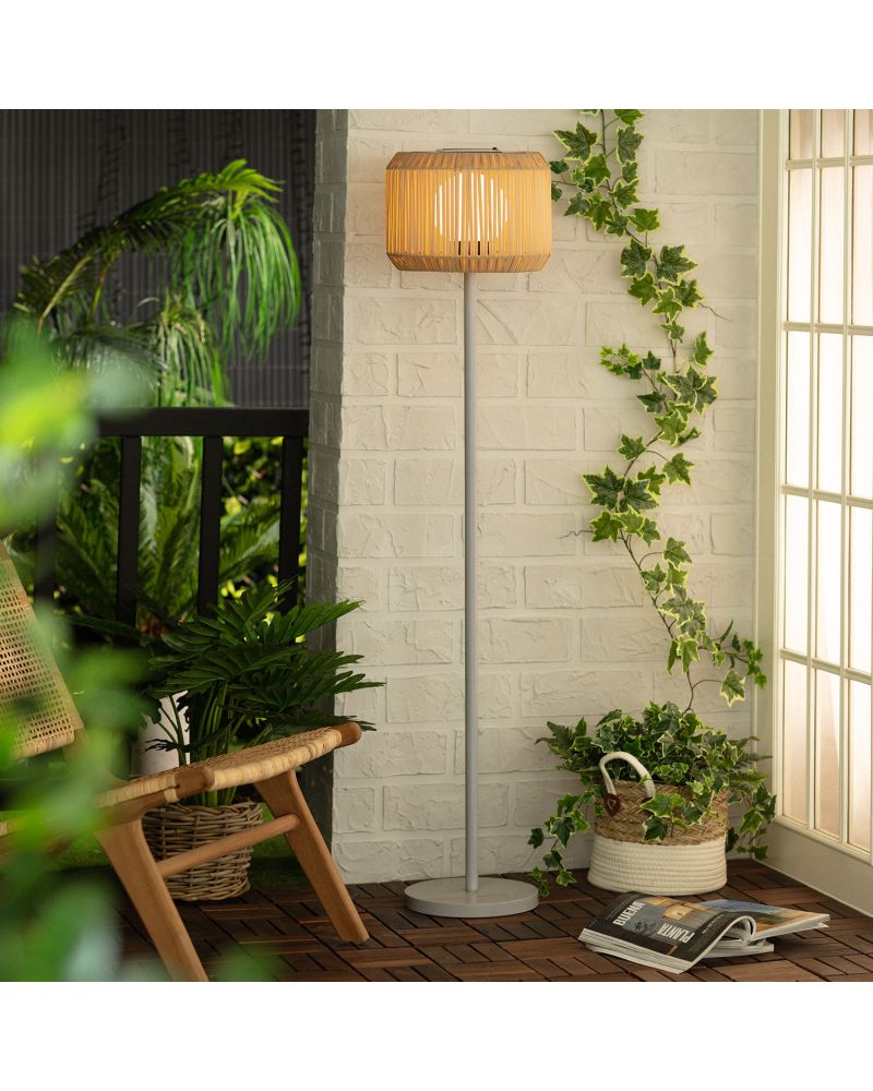 Lampadaire LED Extérieur Solaire Métal Nygala