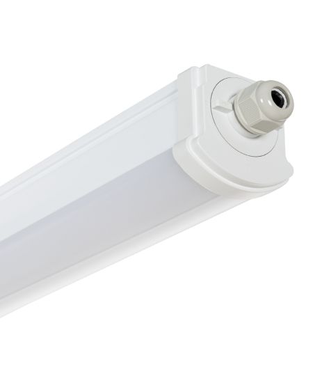 Réglette Étanche LED 30W 120cm IP65 avec Détecteur de Mouvement