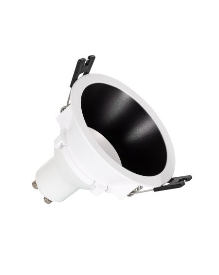 Spot LED Downlight Conique GU10 6W Coupe Ø 75mm PC