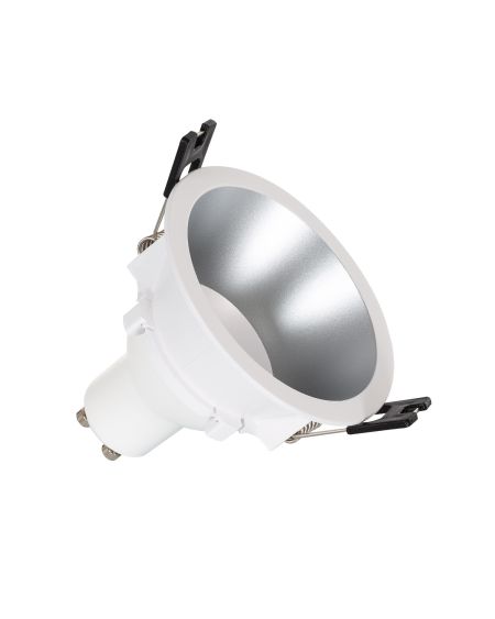 Spot LED Downlight Conique GU10 6W Coupe Ø 75mm PC