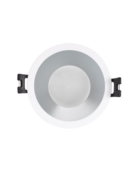 Spot LED Downlight Conique GU10 6W Coupe Ø 75mm PC