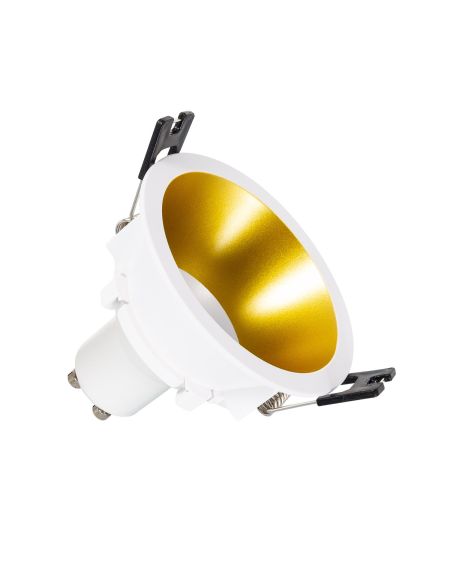 Spot LED Downlight Conique GU10 6W Coupe Ø 75mm PC