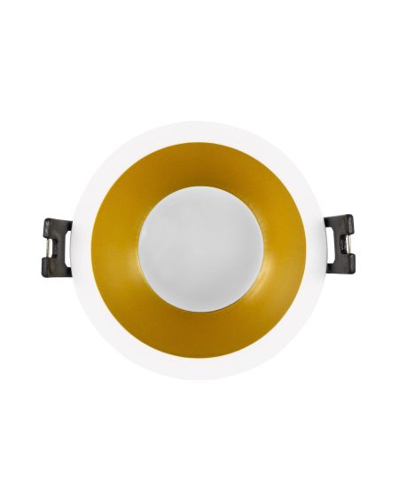Spot LED Downlight Conique GU10 6W Coupe Ø 75mm PC