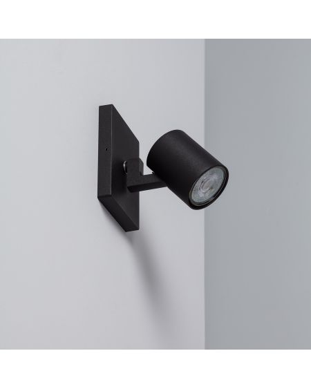 Spot à Douille en Saillie Orientable Aluminium Gylu à Ampoule GU10