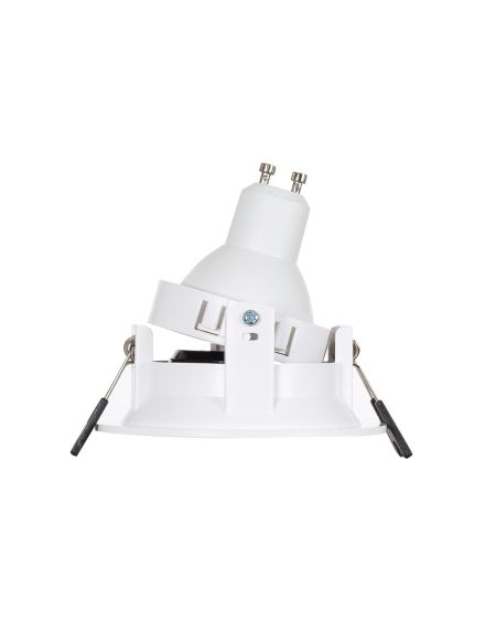Spot LED Downlight Conique GU10 6W Coupe Ø 75mm PC Galvanisé