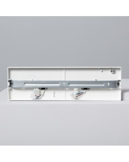 Spot à Douille Double en Saillie Orientable Aluminium Gylu à Ampoule GU10